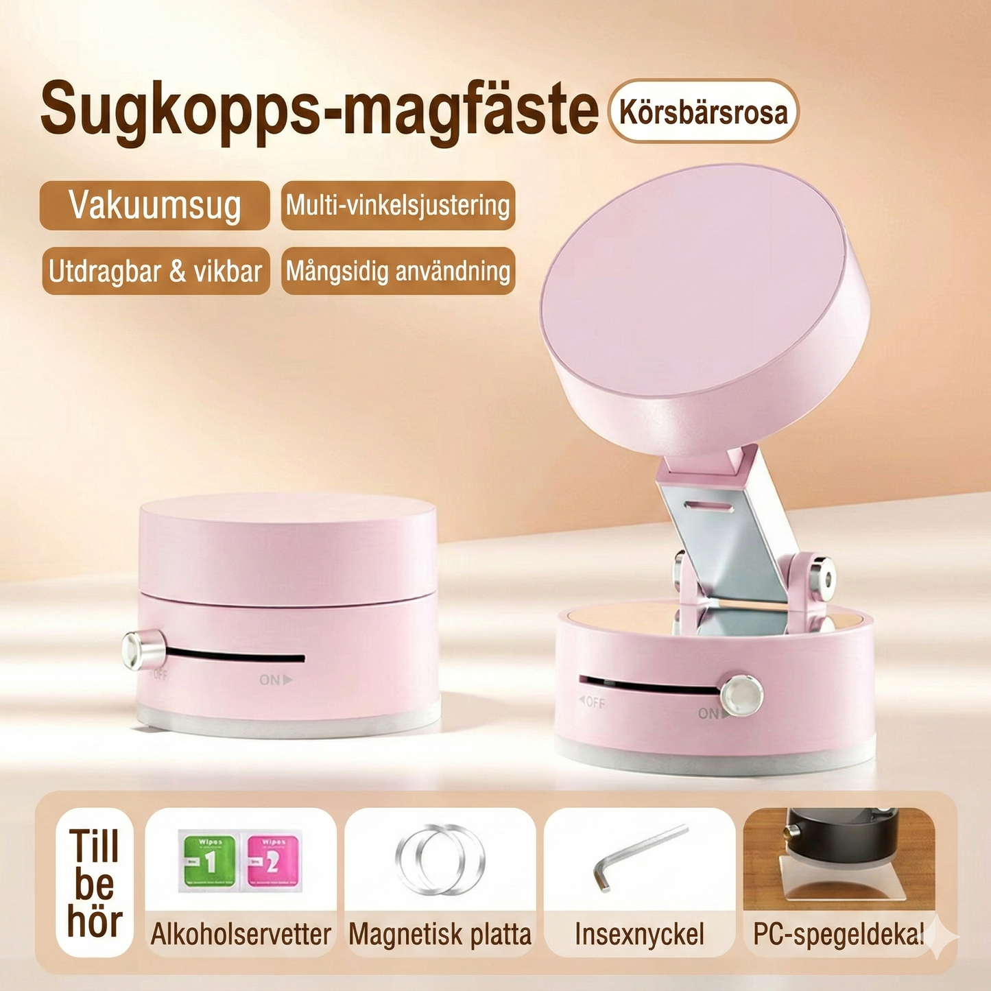 SafeMount™ – Släpp oron över skakiga mobilhållare