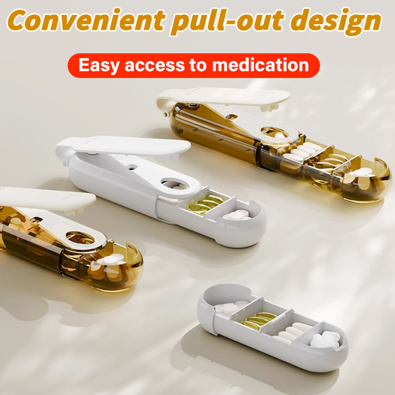 MediSlide™ – 2 IN 1Smart veckodosett med ergonomisk dragdesign