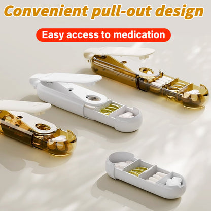 MediSlide™ – 2 IN 1Smart veckodosett med ergonomisk dragdesign
