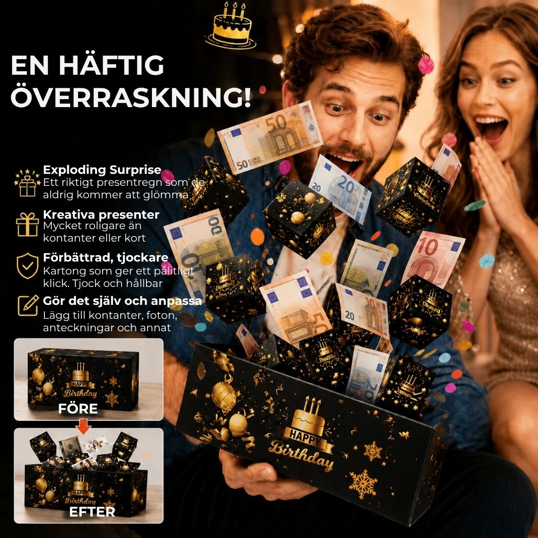 SurpriseBox – Ett oförglömligt explosionsögonblick