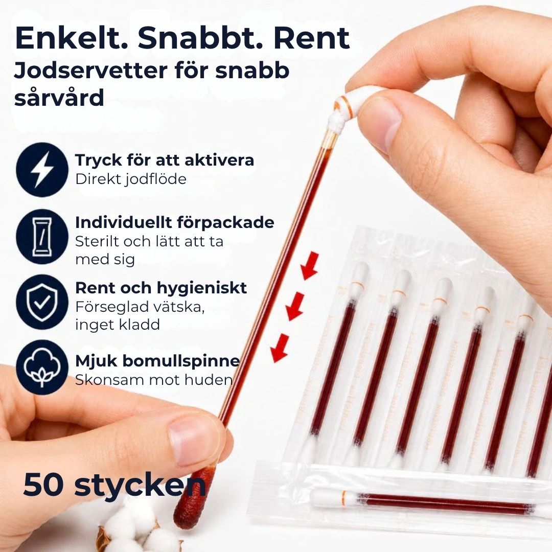 SnapCare – Direkt och hygienisk sårvård på sekunder (50 stycken)
