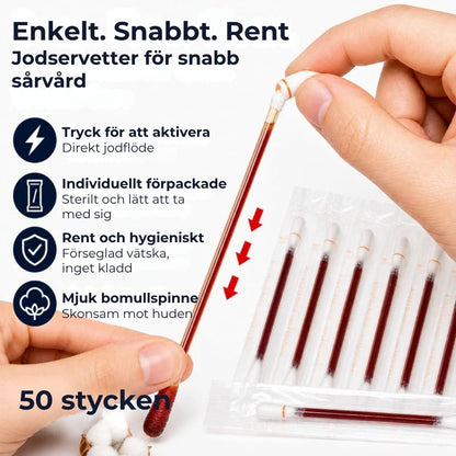SnapCare – Direkt och hygienisk sårvård på sekunder (50 stycken)