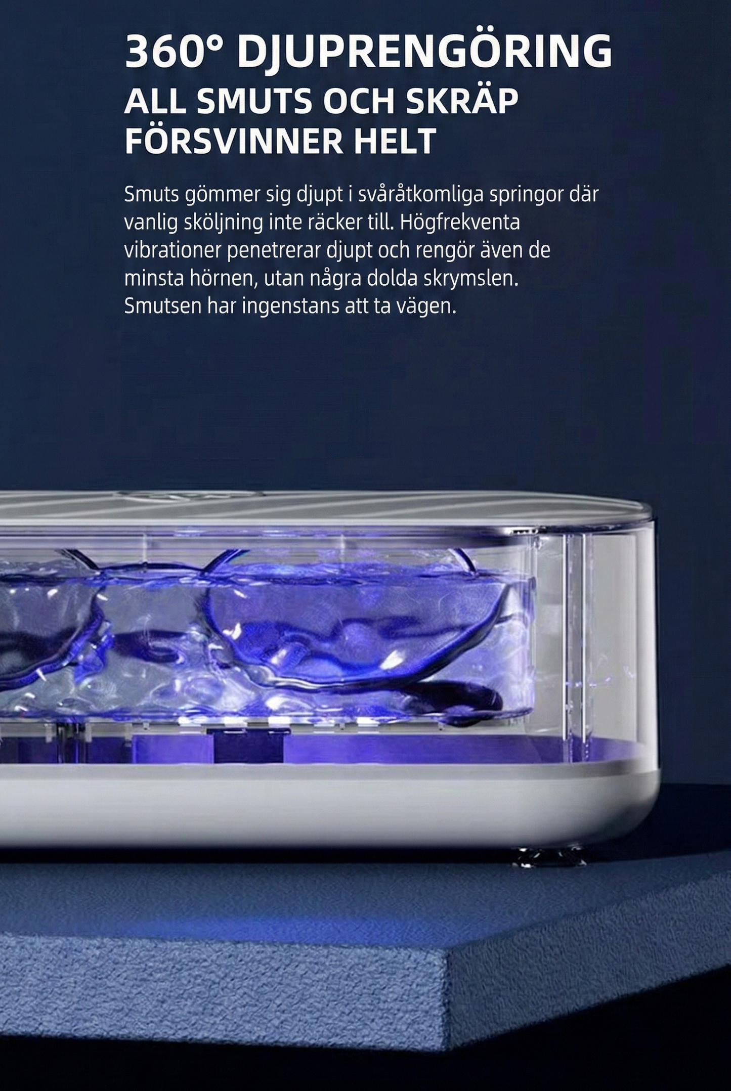 ClearWave™ – Repfri djuprengöring på sekunder