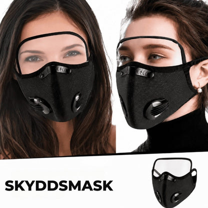 TotalSkydd – Mask och visir i ett