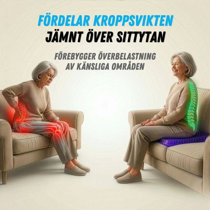 GelStöd – Avlastar rygg, höft och svanskota