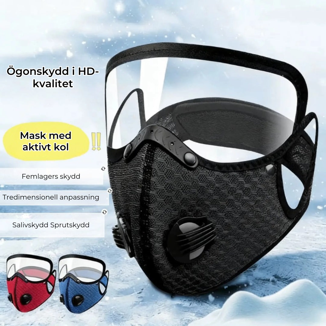 TotalSkydd – Mask och visir i ett