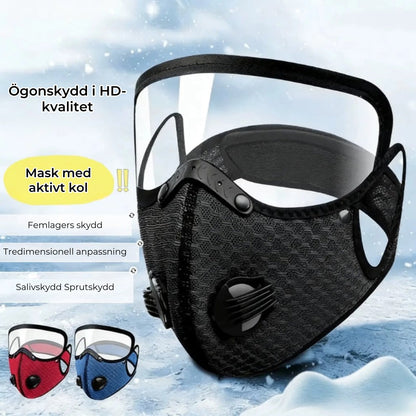 TotalSkydd – Mask och visir i ett