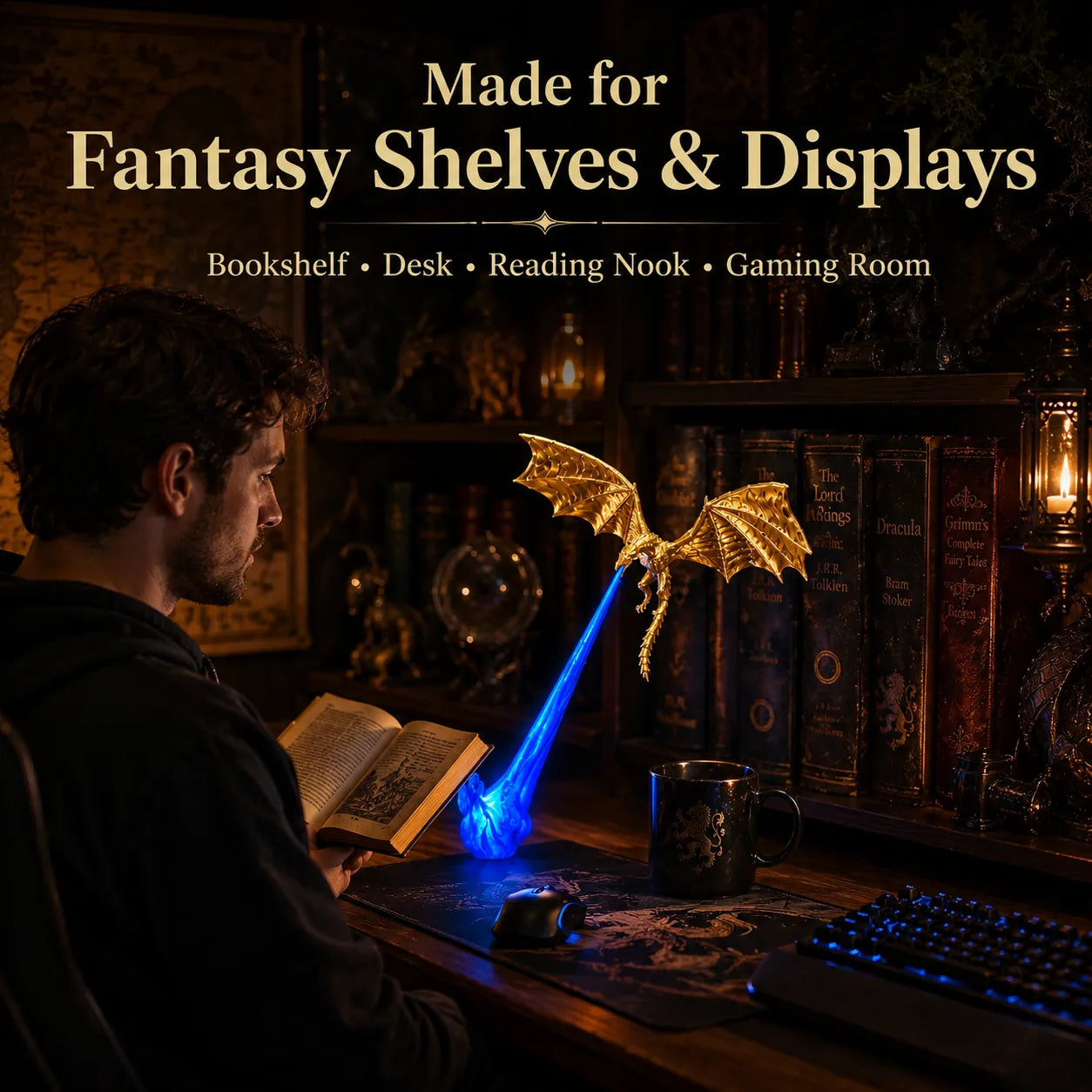 DrakMagi – Stämningsfullt ljus för fantasyälskaren
