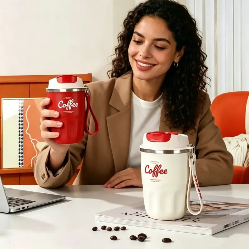 BrewGo – Varmt kaffe utan spill på språng