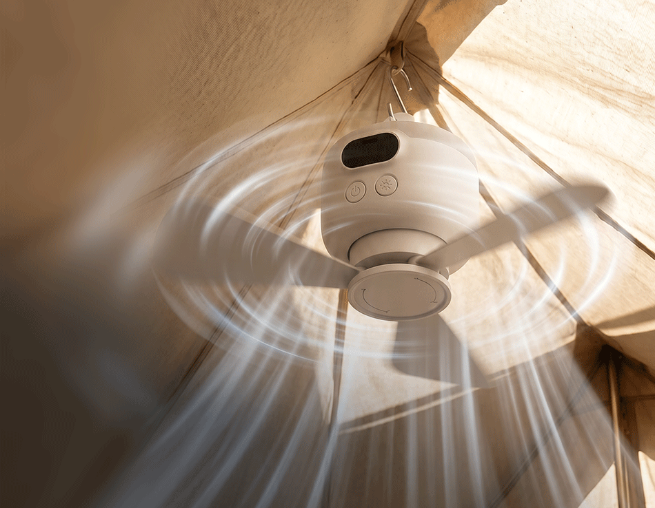 LjusBris – Fläkt och lampa i ett