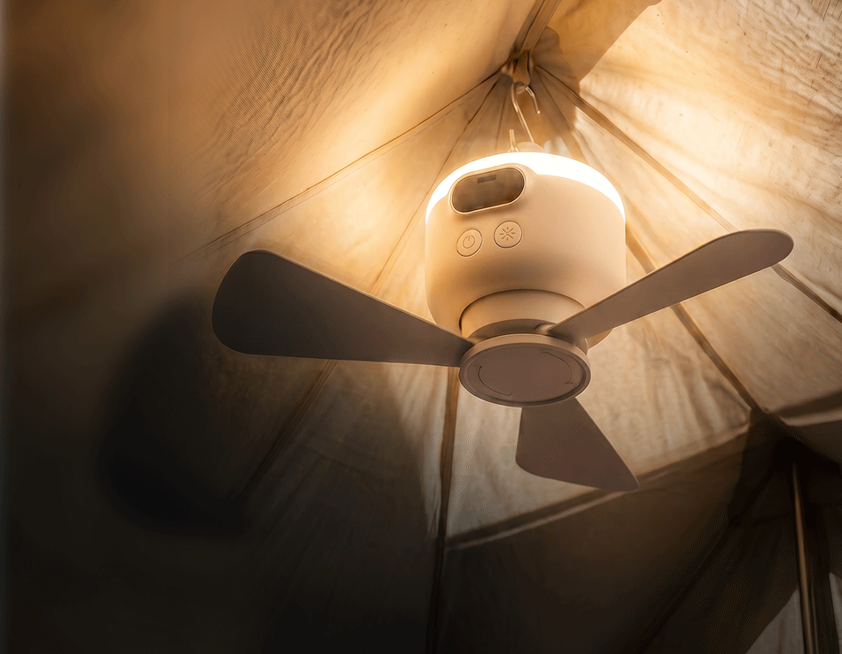 LjusBris – Fläkt och lampa i ett