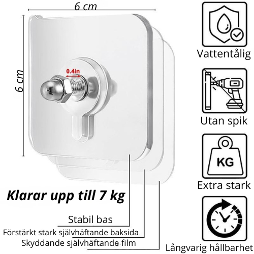 BorrFri – Häng upp helt utan verktyg