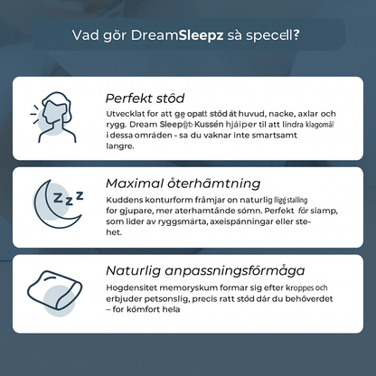 DreamSleep – Vakna äntligen utan smärta och fullt utvilad
