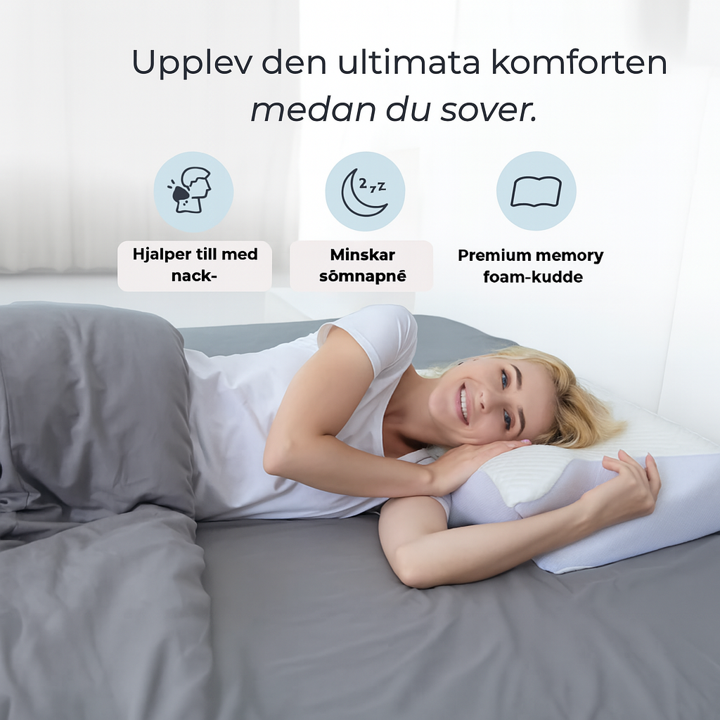 DreamSleep – Vakna äntligen utan smärta och fullt utvilad