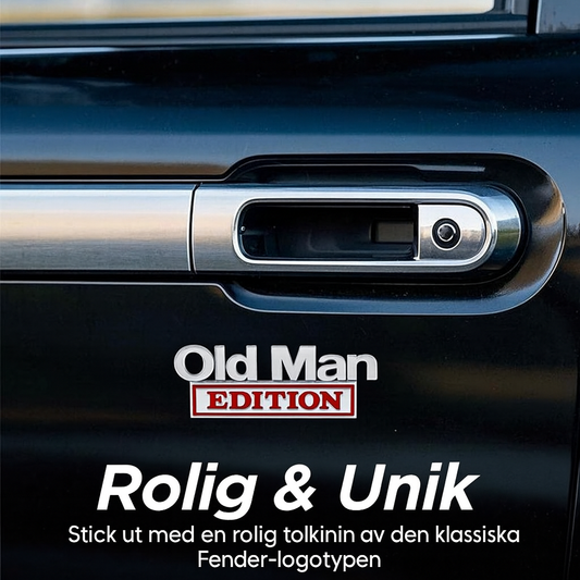 Bildekoration med logotyp – manlig romantik