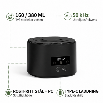 SonicClean – Djuprengöring på 5 minuter