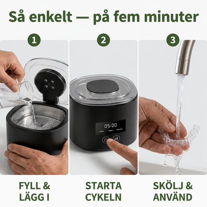 SonicClean – Djuprengöring på 5 minuter