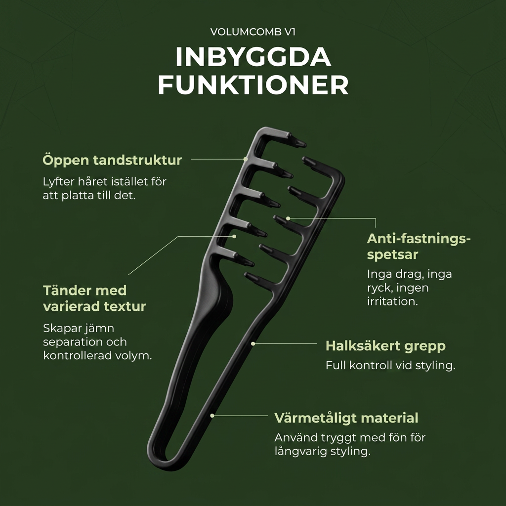 Volumcomb-V1 – Maximal volym på 30 sekunder