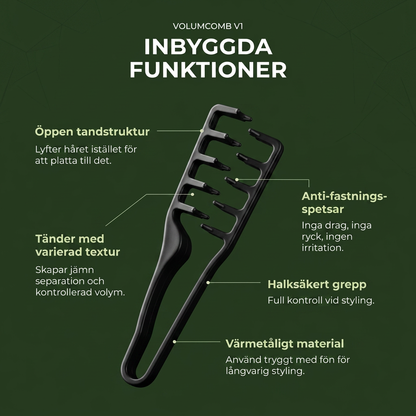 Volumcomb-V1 – Maximal volym på 30 sekunder