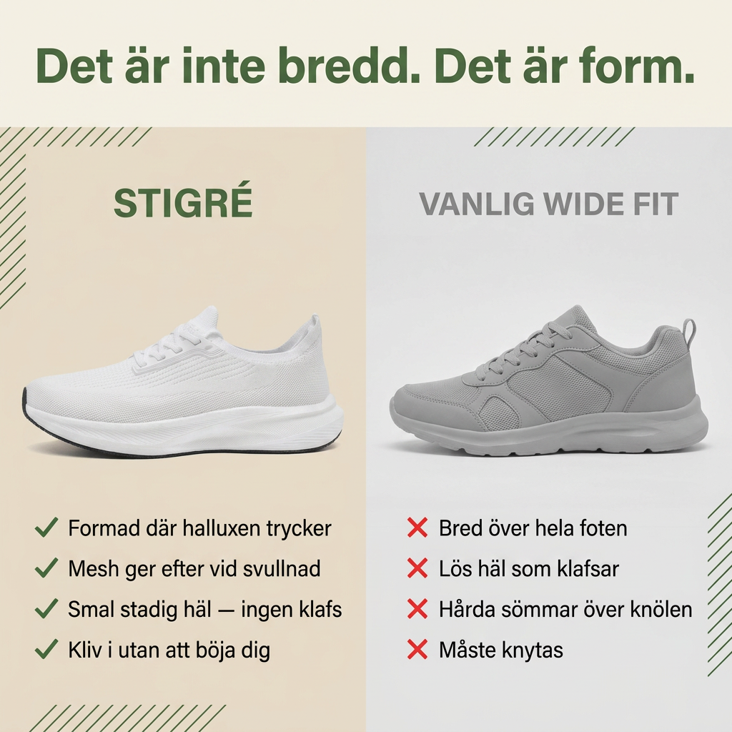Stigré – Smärtfri och följsam