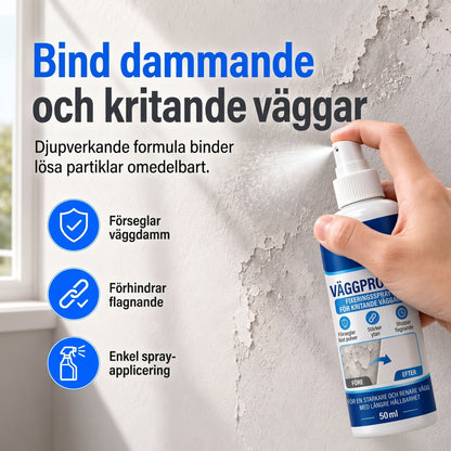 VäggRäddaren – Stoppa smulande och dammiga väggar