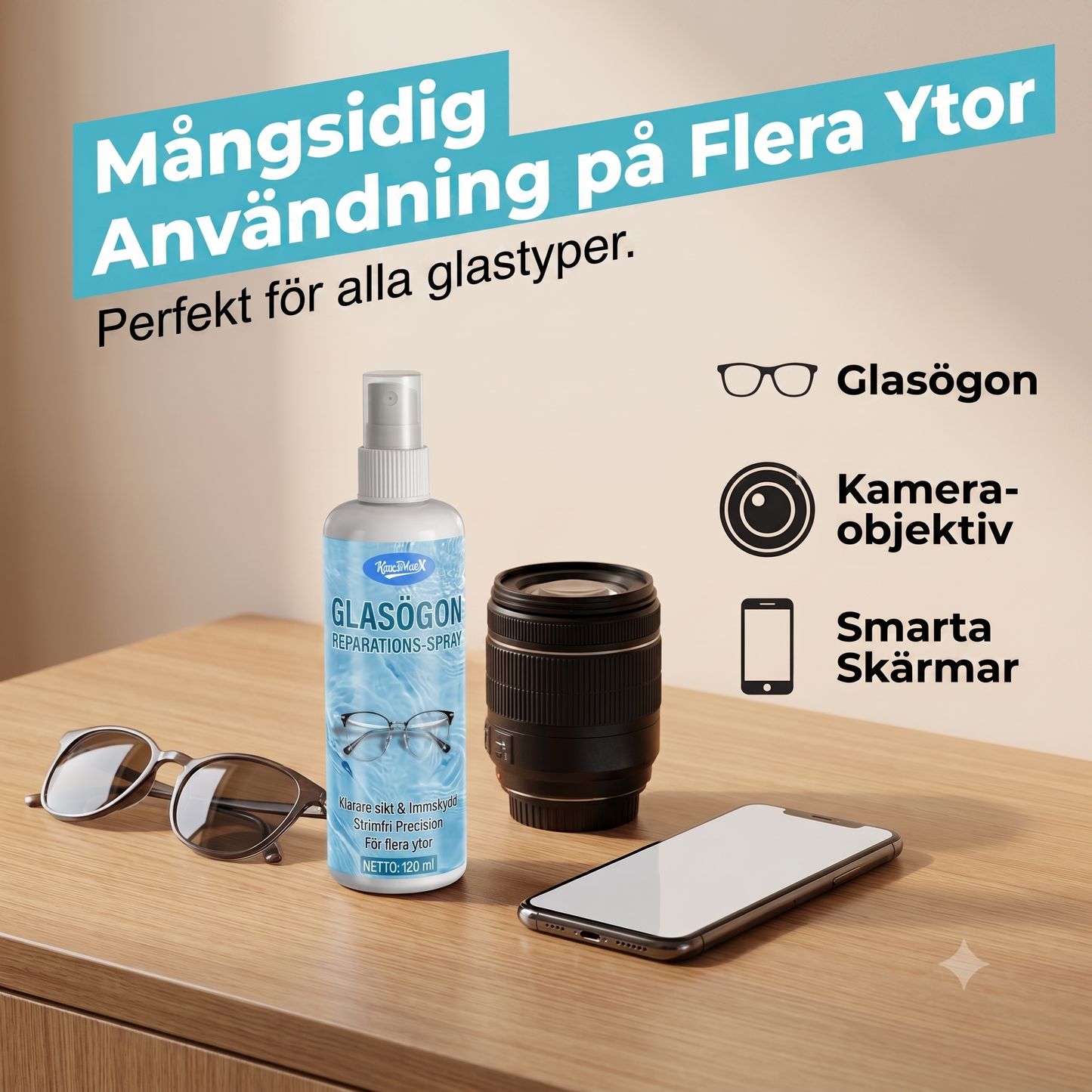 LinsFix – Kristallklar sikt direkt
