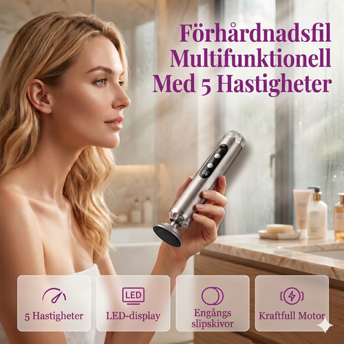 TurboFil – Fem hastigheter för mjuka fötter