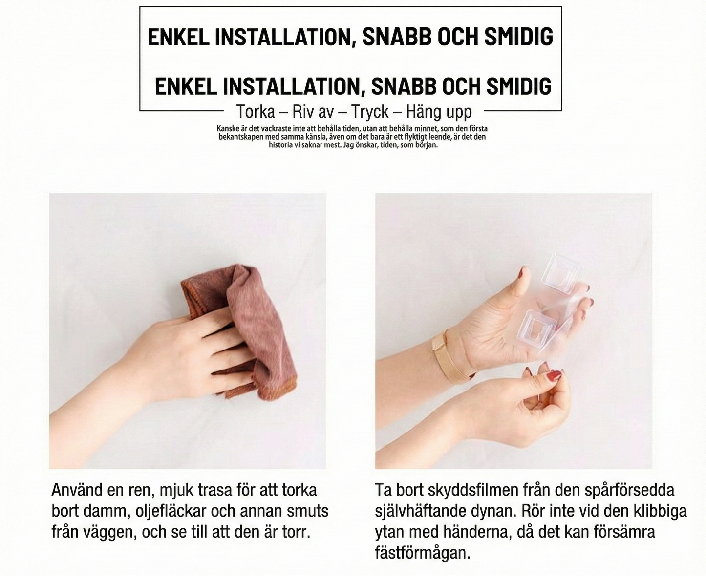 SmartSlide™ – Fäst grenuttag och teknik utan hål