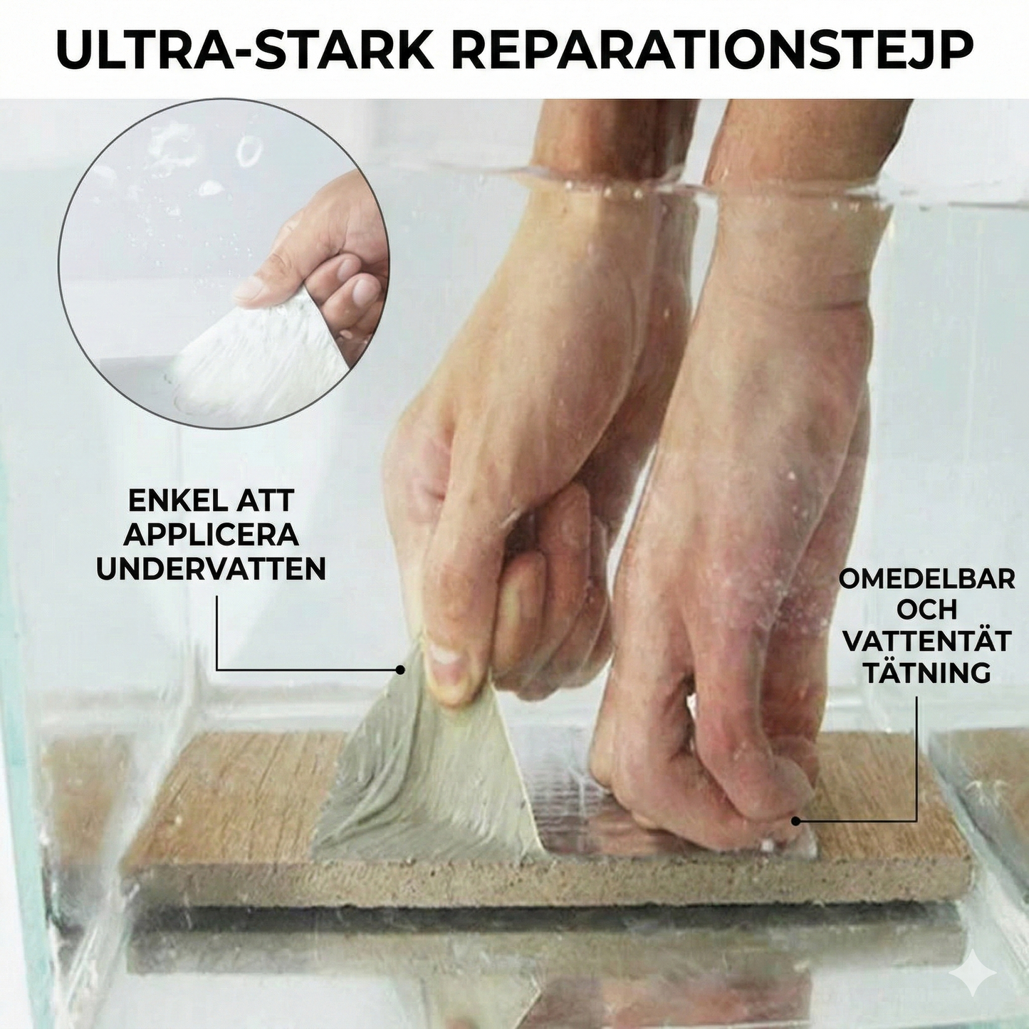 TitanTape™ – Vattentät och extremt tålig reparationstejp