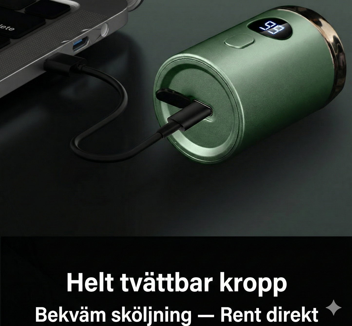 PocketShave™ – Blixtsnabb och bärbar minirakapparat