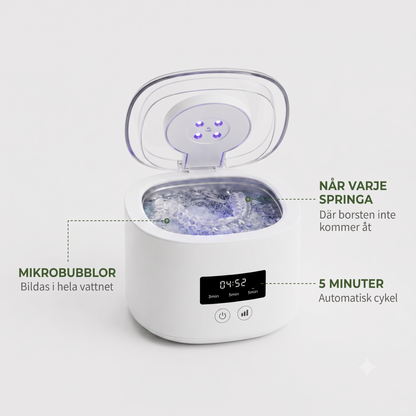 SonicClean – Djuprengöring på 5 minuter