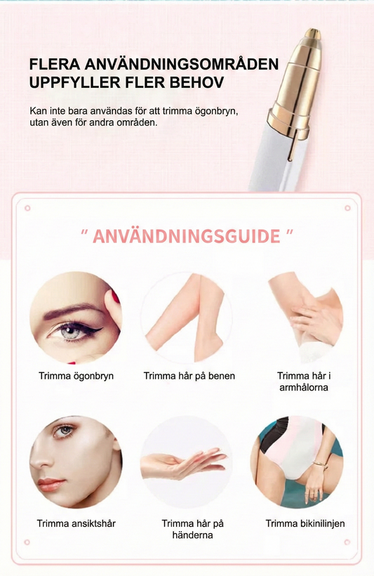 BrowPerfect™ – Smärtfri precision för felfria ögonbryn