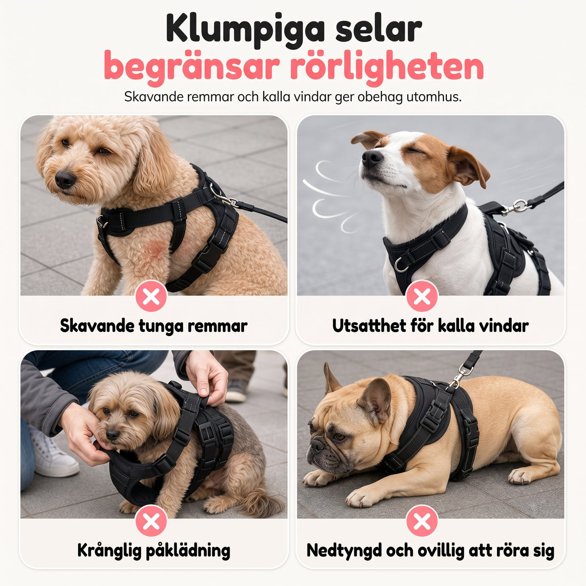 SmidigPromenad – Väst och sele i ett