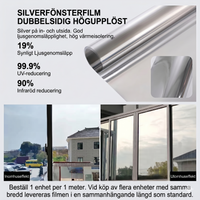 Dubbelsidigt silver