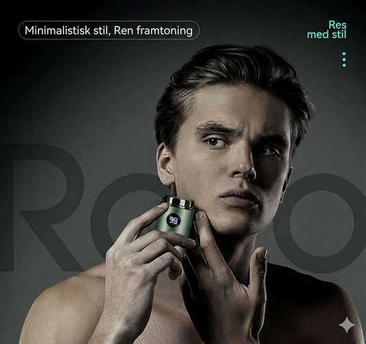 PocketShave™ – Blixtsnabb och bärbar minirakapparat