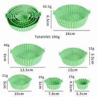 Grön  （Set med 6 stycken）