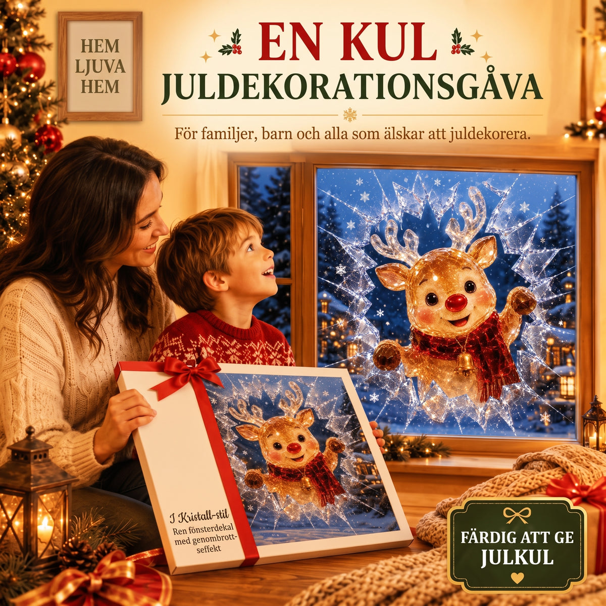 3D-Magi – Låt tomten krascha in i vardagsrummet