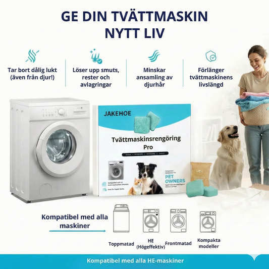 WashDetox™ – Djuprengöring som eliminerar lukt och bakterier