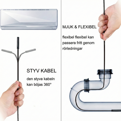 EndoView™ – 3-i-1 inspektion med formbar HD-kamera
