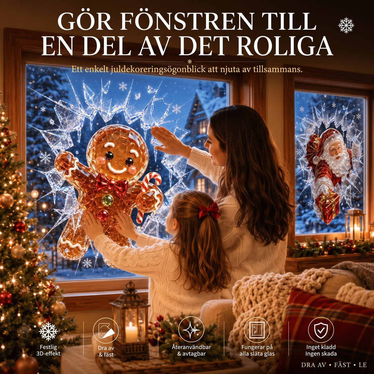 3D-Magi – Låt tomten krascha in i vardagsrummet