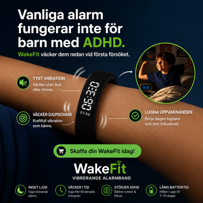 WakeFit – Tyst och säker väckning