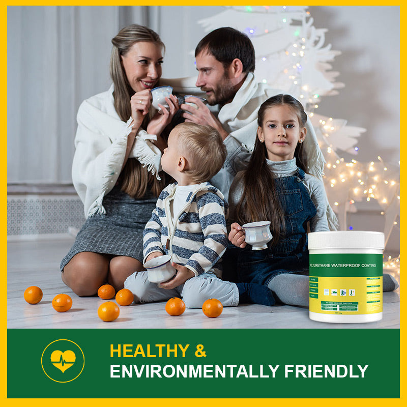 Transparent multifunktionell vattentät beläggning – Vattentät reparation i ett skikt, luktfri, mögelresistent