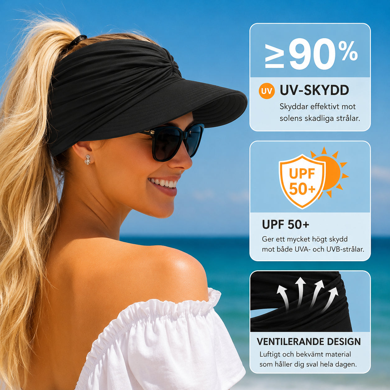 SolVisir – Elegant solskydd för varma dagar