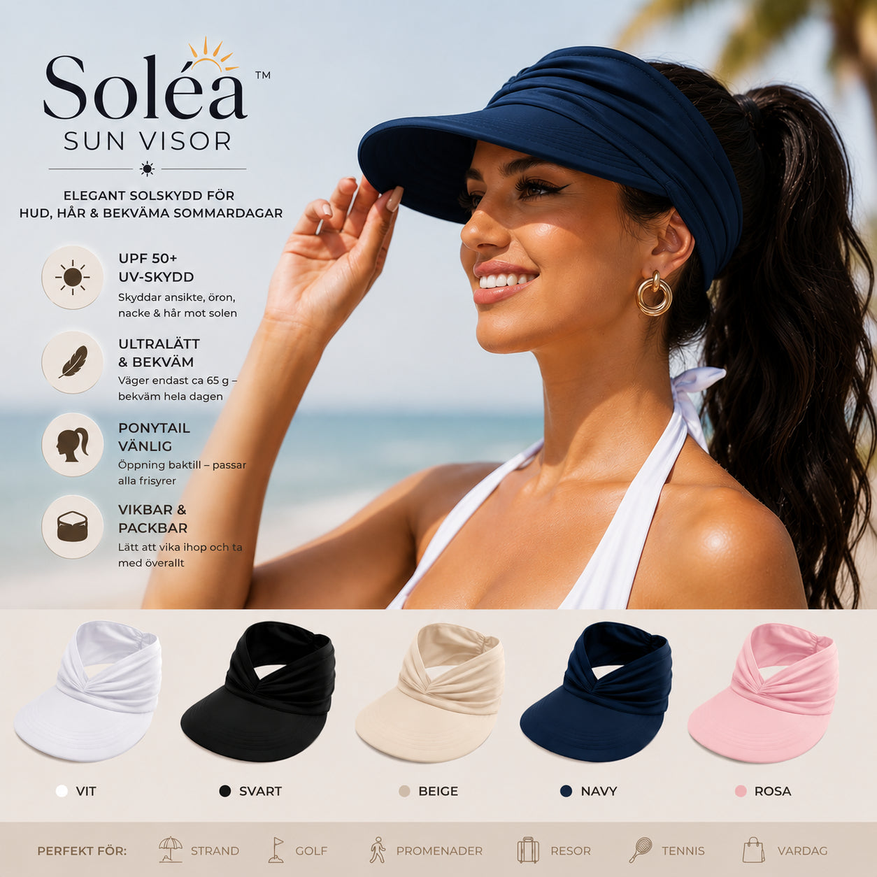 SolVisir – Elegant solskydd för varma dagar