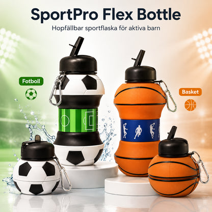 FlexBoll – Hopfällbar sportflaska