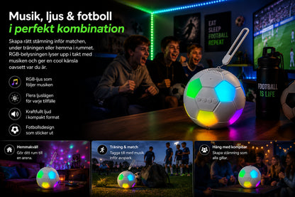 LjusBoll – Ljus och ljud i ett