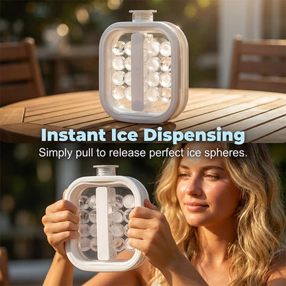 IsFlaska – Smart 2-i-1 isform för perfekta iskulor utan spill
