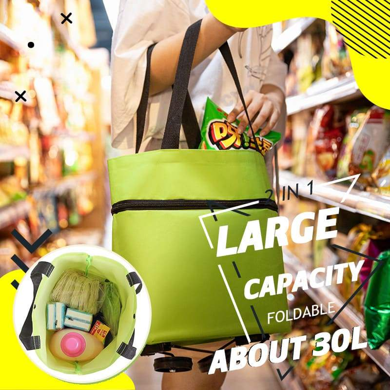 FlexiVagn – Smart 2-i-1 shoppingväska