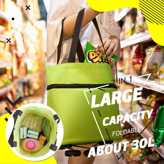 FlexiVagn – Smart 2-i-1 shoppingväska
