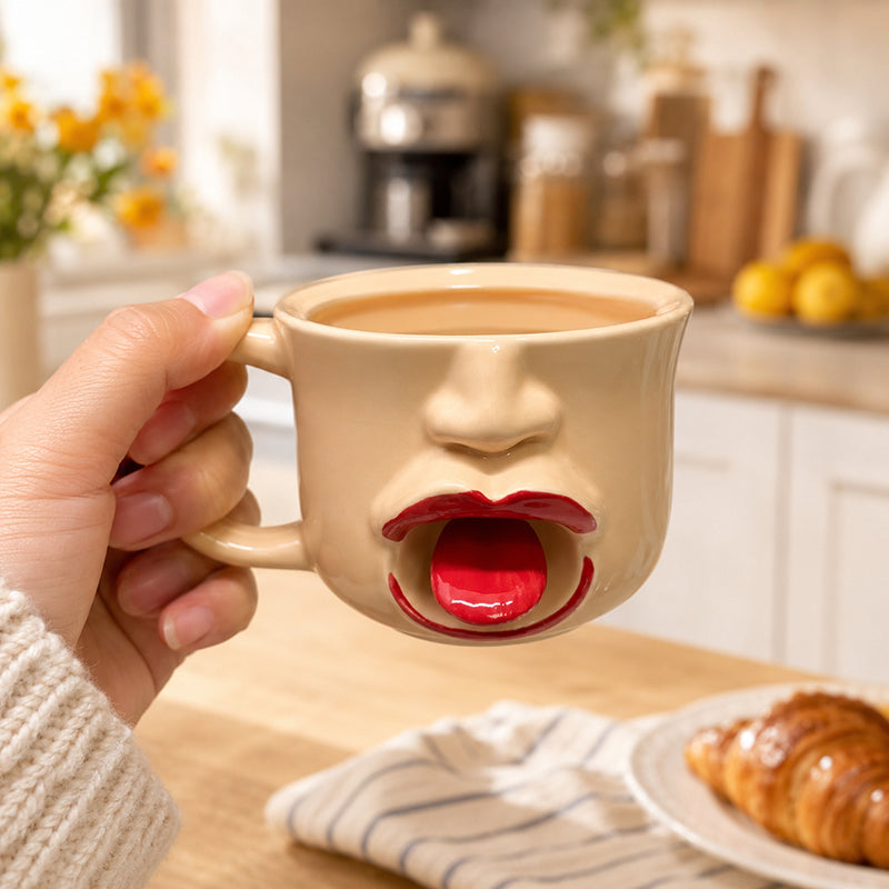 SkrattMugg – Kaffe med ett leende